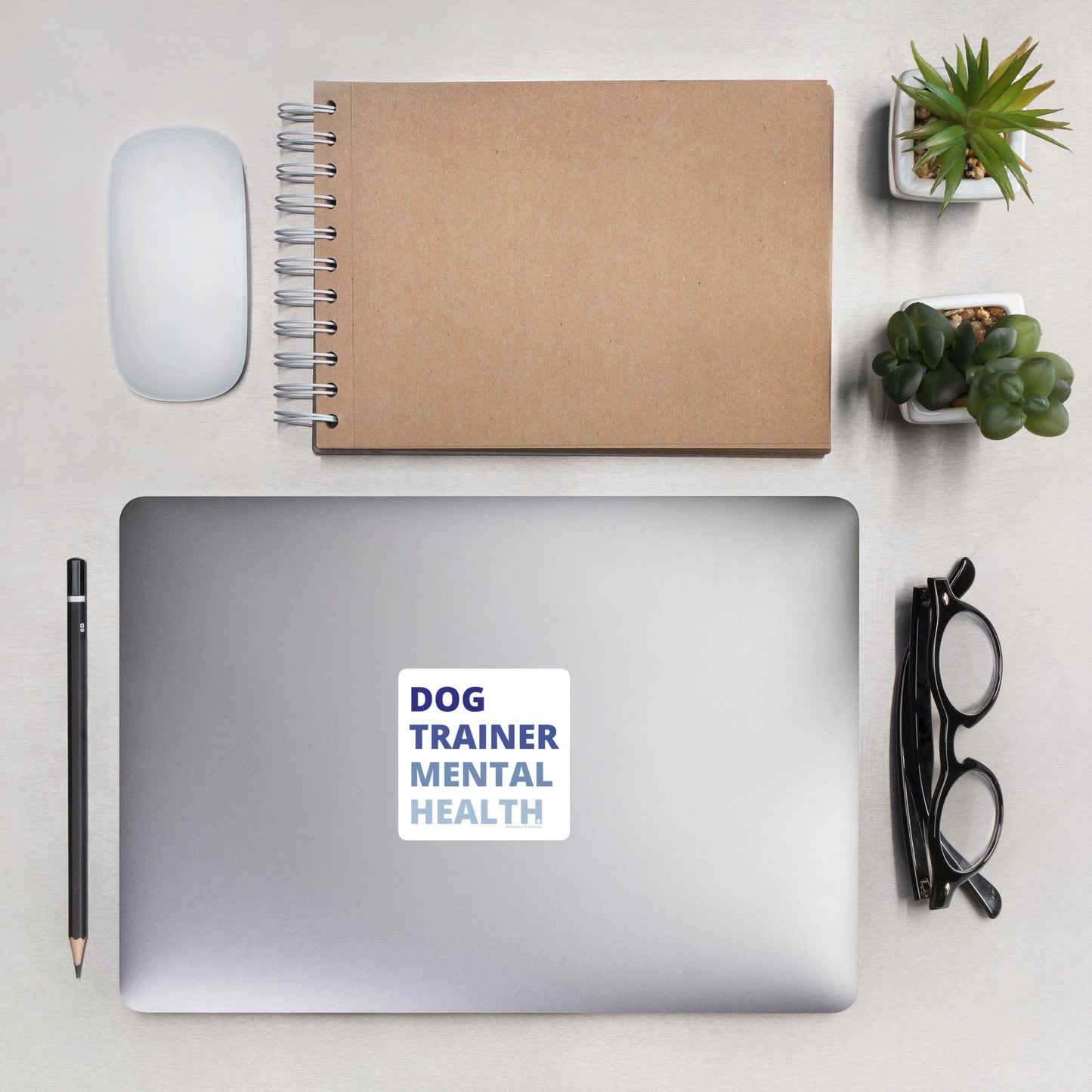 Dog Trainer Mental Health Sticker