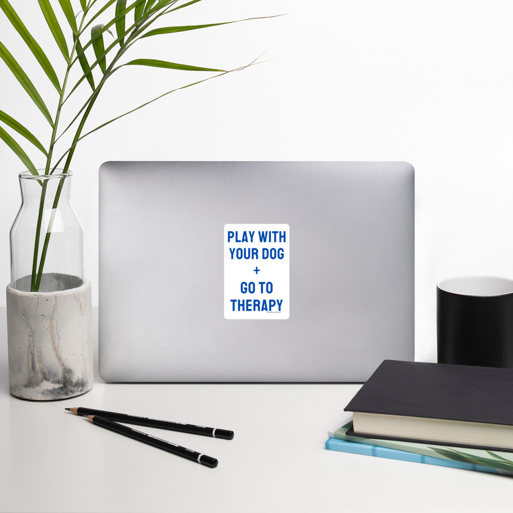 Play + Therapy Sticker