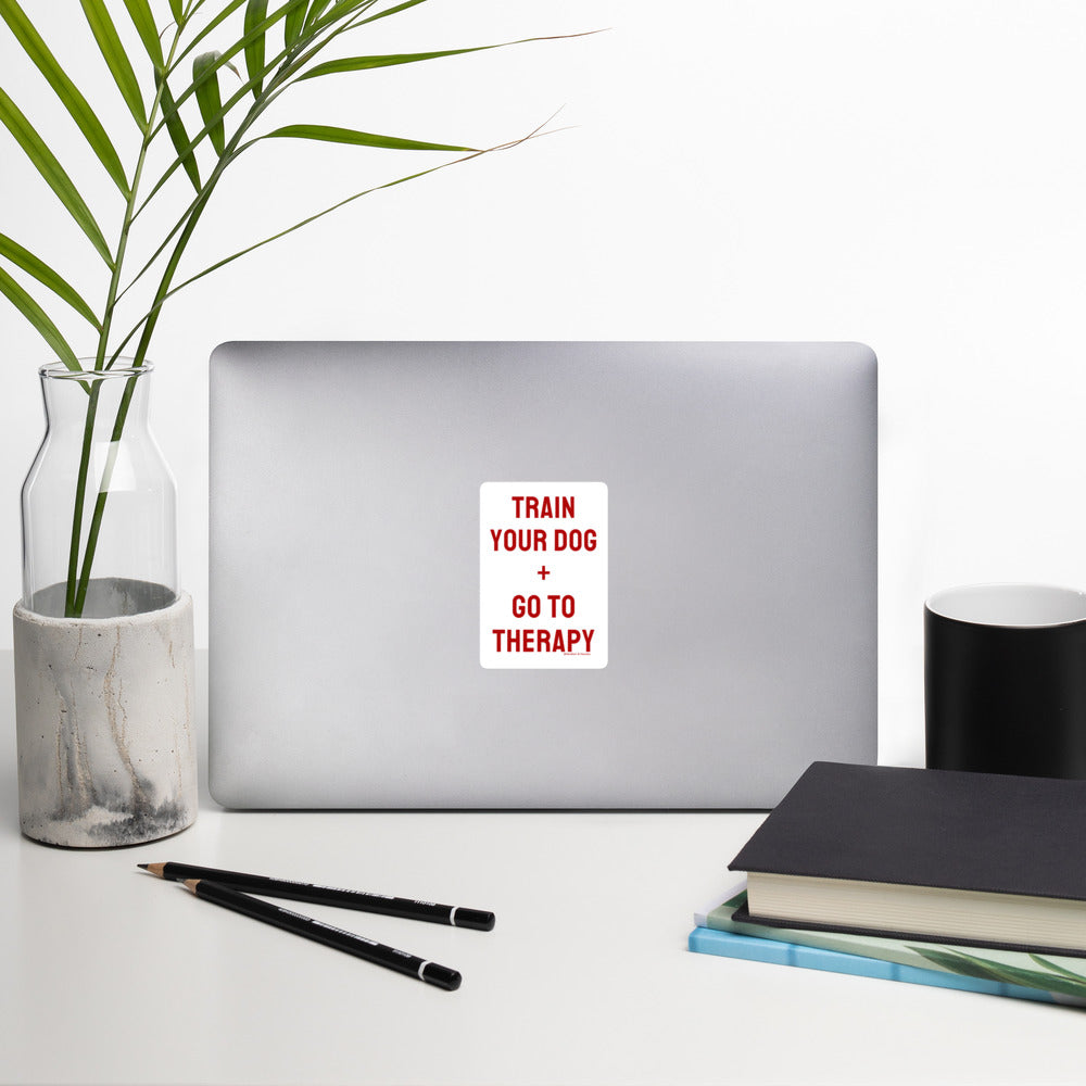 Train + Therapy Sticker