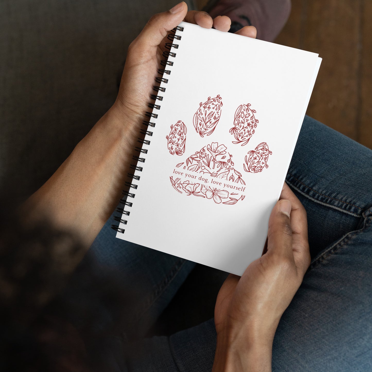 Love Dog Love Self Notebook