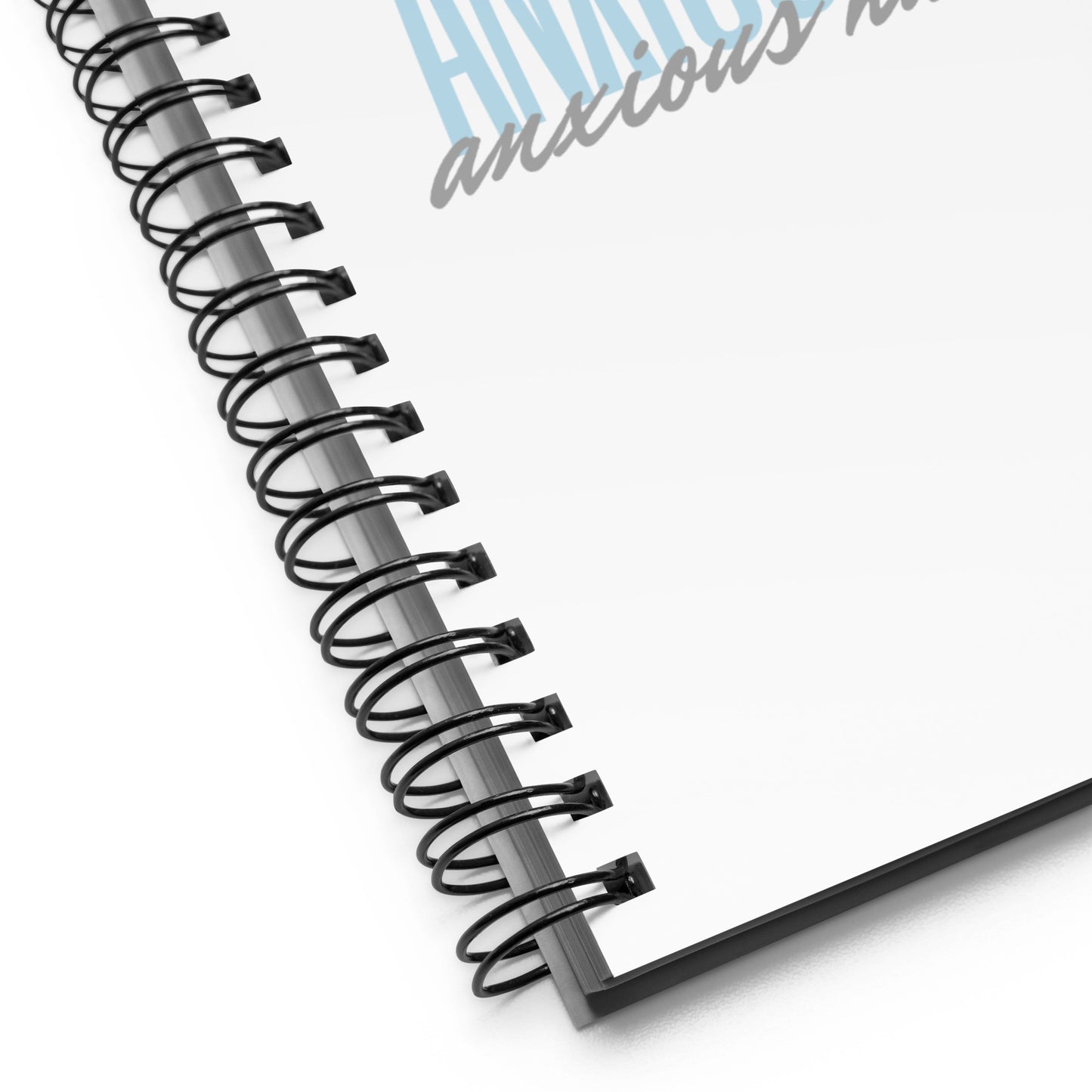 Anxious Dog Anxious Human Blank Notebook