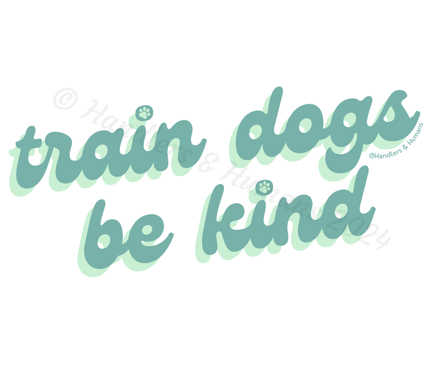 Train Dogs Be Kind Travel Mug