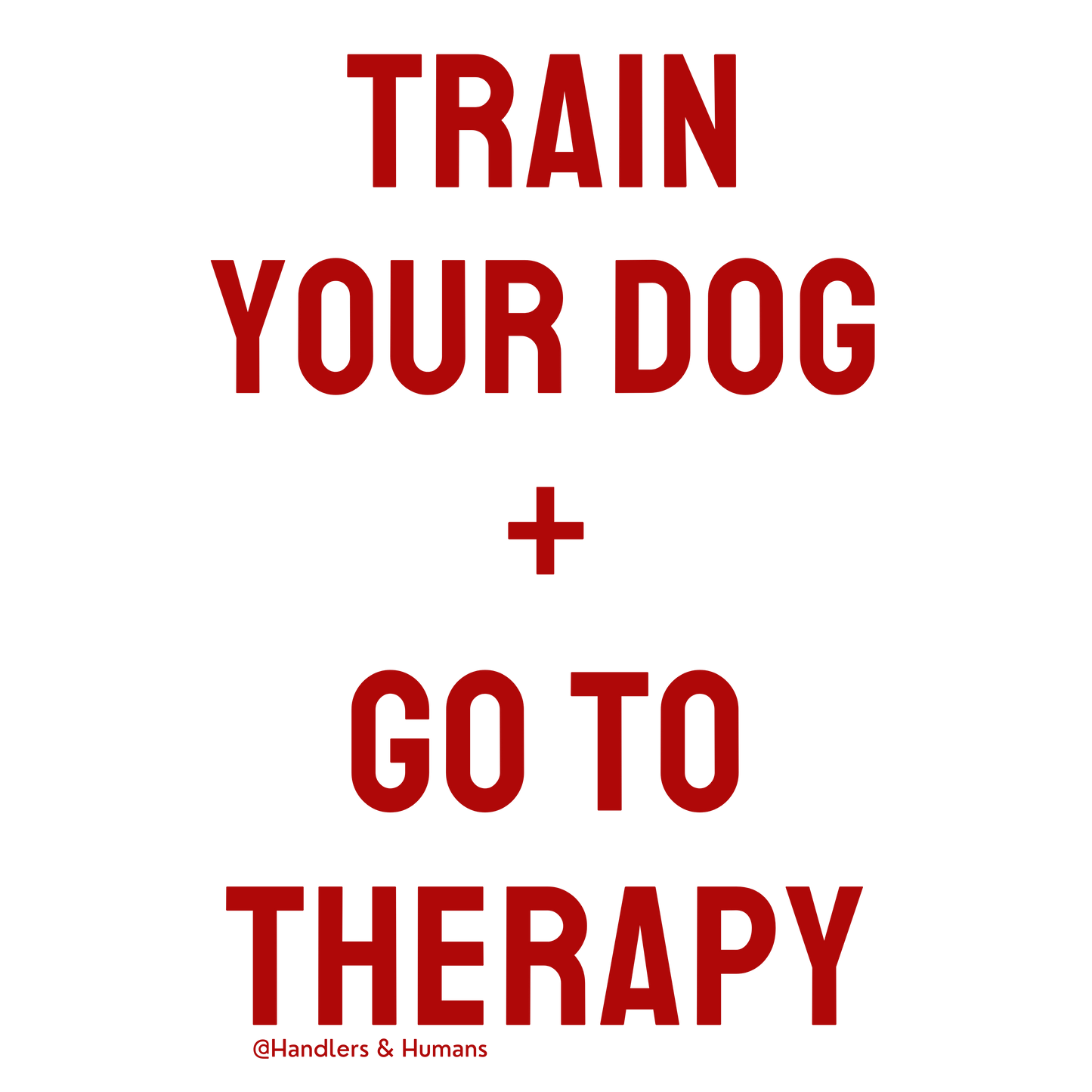 Train + Therapy Sticker
