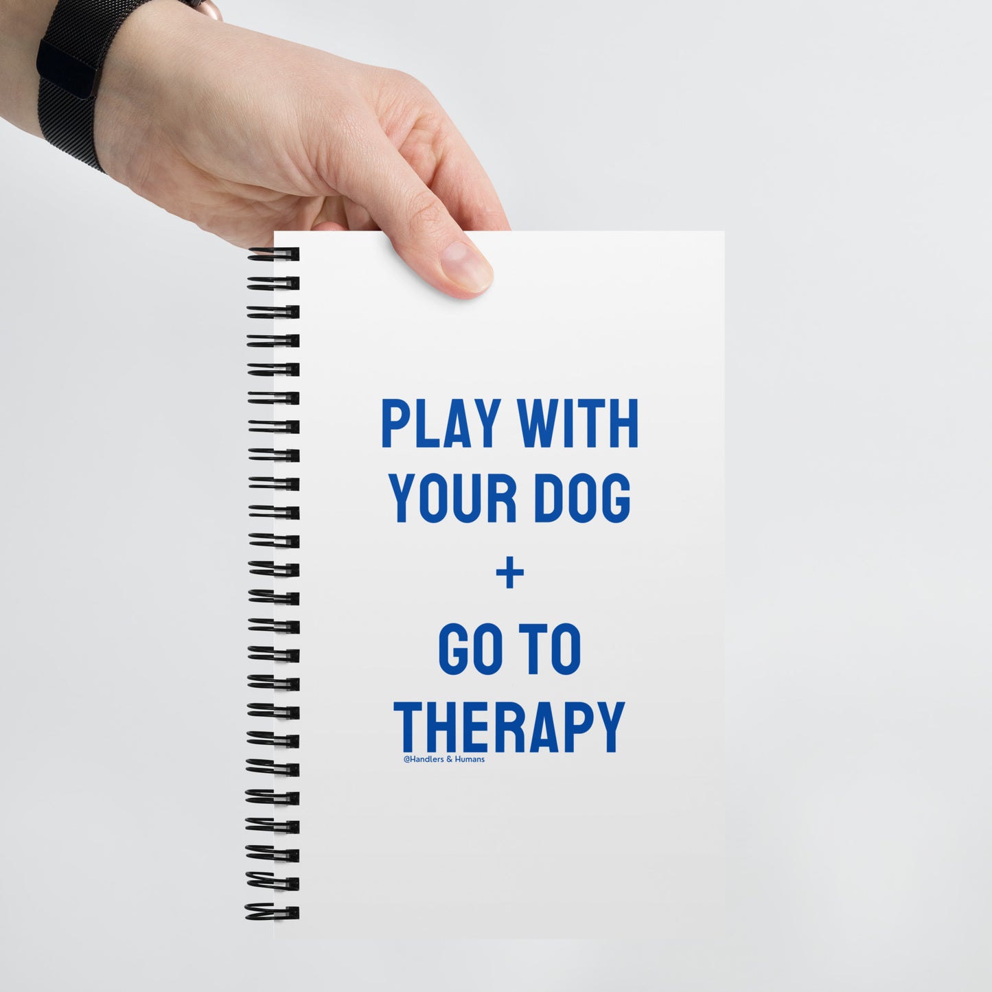 Play + Therapy Blank Notebook