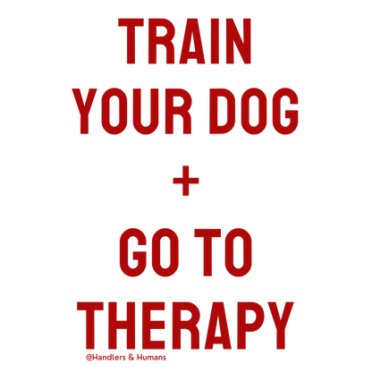 Train + Therapy Sticker